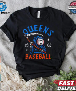 New York Mets Mr. Met Reaper Queens baseball 1962 shirt