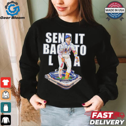 New York Mets Pete Alonso send it back to LA shirt