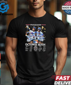 New York Mets Postseason 2024 October Ready T Shirt