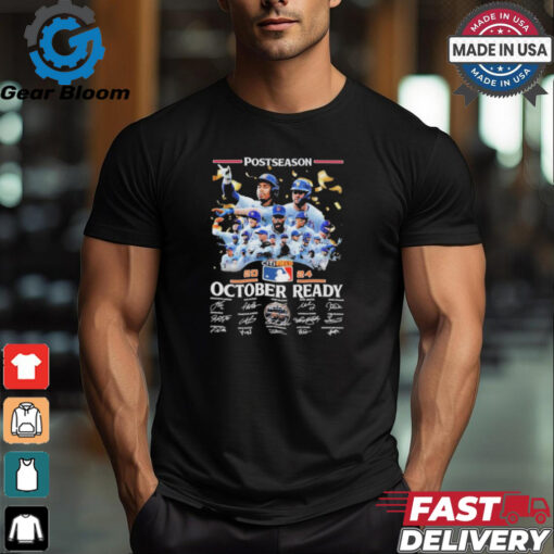 New York Mets Postseason 2024 October Ready T Shirt