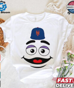 New York Mets grimace face smile victory gameday shirt