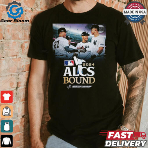 New York Yankees 2024 ALCS Bound Poster Shirt