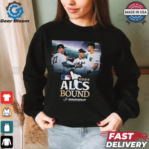 New York Yankees 2024 ALCS Bound Poster Shirt