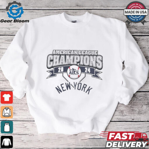 New York Yankees 2024 ALCS Champions Banner T Shirt