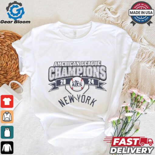 New York Yankees 2024 ALCS Champions Banner T Shirt