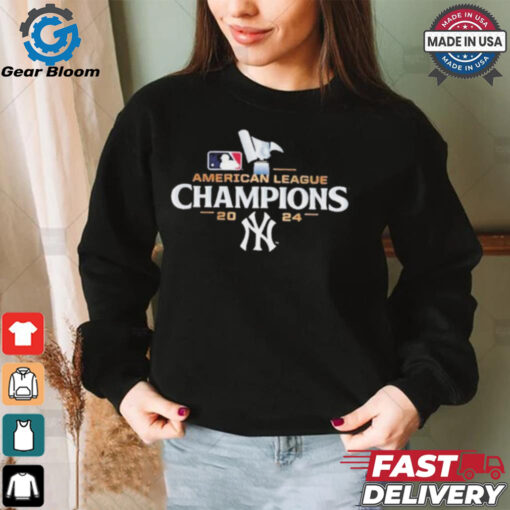 New York Yankees 2024 American League Champions Winner Clinched MLB World Series shirt