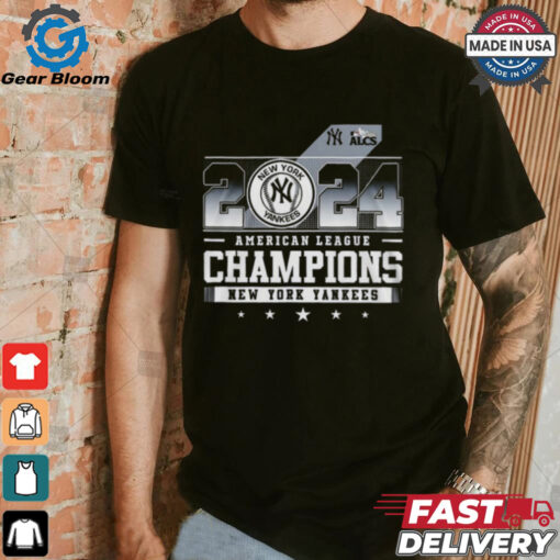 New York Yankees 2024 Champions American League Victory ALCS Shirt