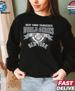 New York Yankees 2024 World Series Participant Arch Banner T Shirt