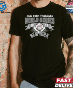 New York Yankees 2024 World Series Participant Arch Banner T Shirt