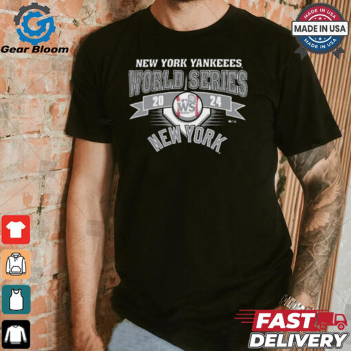 New York Yankees 2024 World Series Participant Arch Banner T Shirt