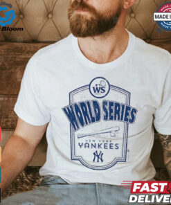 New York Yankees 2024 World Series Raglan Softhand T Shirt