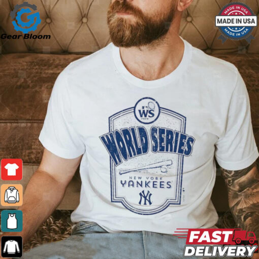 New York Yankees 2024 World Series Raglan Softhand T Shirt