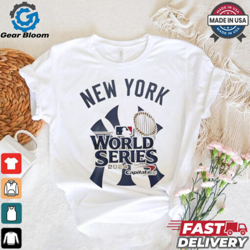 New York Yankees 2024 World Series logo shirt