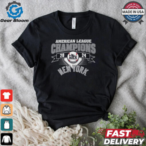 New York Yankees ’47 2024 American League Champions Franklin T Shirt