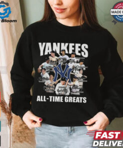 New York Yankees All – Time Greats Signature Signatures T shirt