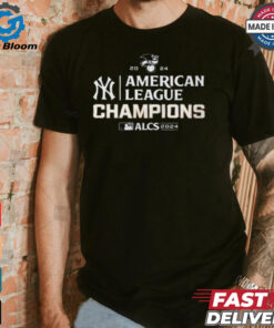 New York Yankees American League Champions ALCS 2024 MLb Clinched World Series Unisex T Shirt