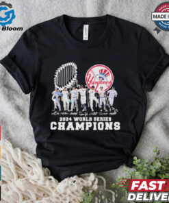New York Yankees Friends Players 2024 World Series Champions Shirt