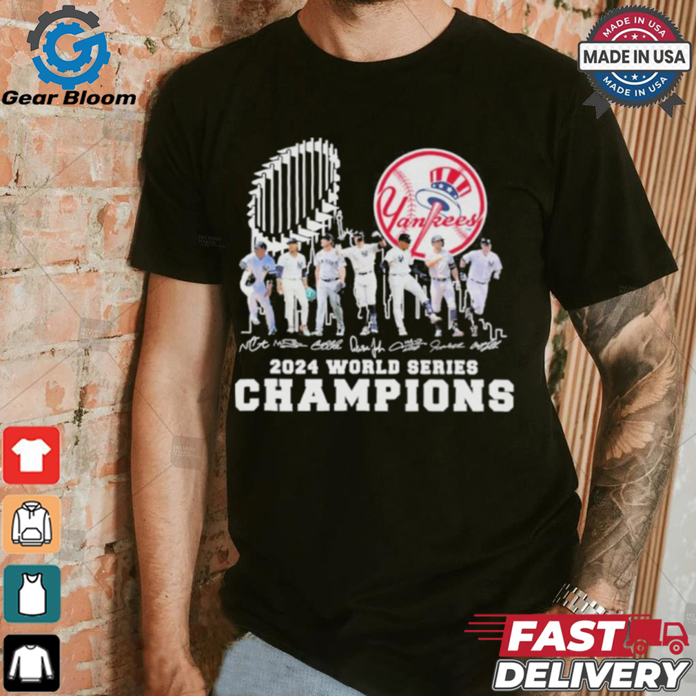 New York Yankees Friends Players 2024 World Series Champions Shirt New York Yankees Friends Players 2024 World Series Champions Shirt