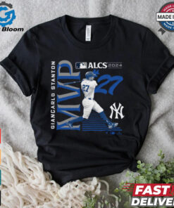 New York Yankees Giancarlo Stanton 2024 American League Championship Series MVP T Shirt