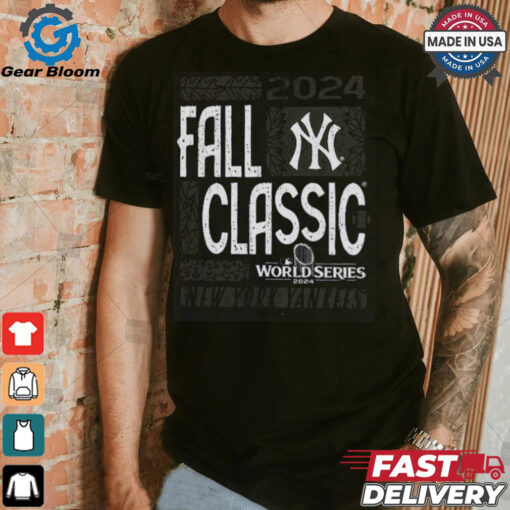 New York Yankees Majestic Threads 2024 World Series T Shirt