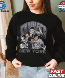 New York Yankees Multi Player MLB Painting t shirt