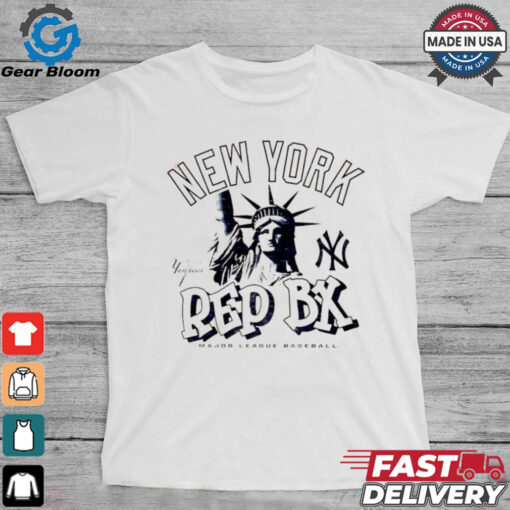 New York Yankees x Statue of Liberty Rep Bx Major League baseball shirt