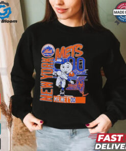 New York baseball Mr Met throw back shirt