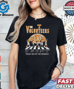 Volunteers Tennessee 133th Anniversary 1891 2024 Thank You For The Memories T Shirt