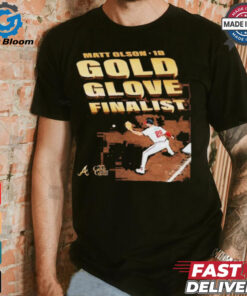 Nice Matt Olson Atlanta Braves Gold Glove Award Finalist 2024 T shirt