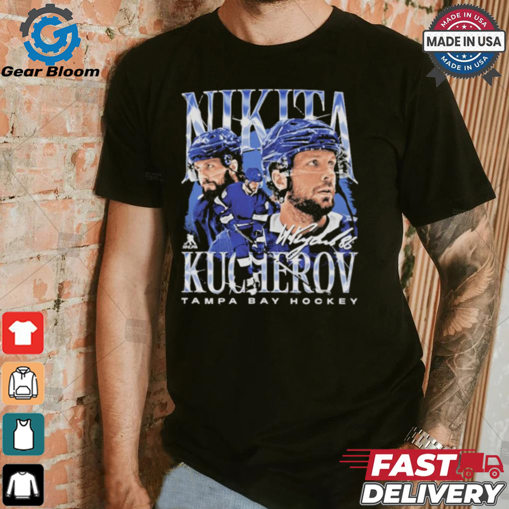 Nikita kucherov tampa bay vintage signature shirt Nikita kucherov tampa bay vintage signature shirt