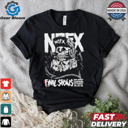 Nofx Some Suicidal Threw Me Into a Post shirt