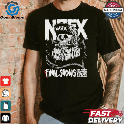 Nofx Some Suicidal Threw Me Into a Post shirt