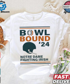 Notre Dame Fighting Irish 2024 Bowl Bound Helmet Shirt