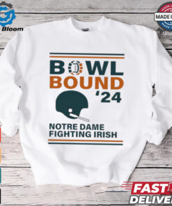 Notre Dame Fighting Irish 2024 Bowl Bound Helmet Shirt