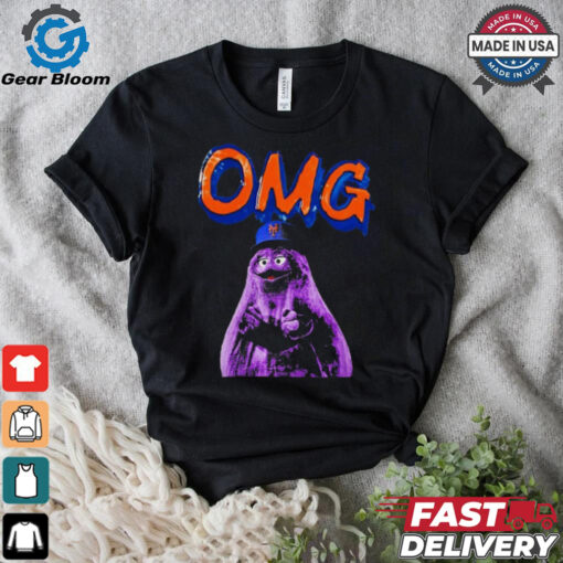 OMG Grimace Mets 2024 T Shirt