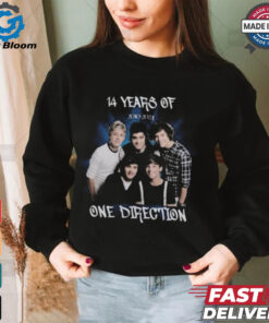 Official 14 Years Of One Direction 2010 2024 Shirt