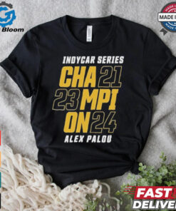 Official Alex Palou 2024 3X Indycar Champion Shirt