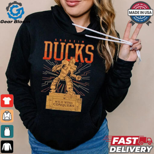 Official Anaheim Ducks Wild Wing The Conqueror Shirt