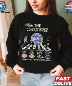 Official Baltimore Ravens Thank You For 128 Years The Ravens Legends 2024 T Shirt