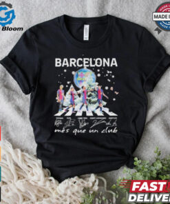 Official Barcelona FC 2024 Christmas Mes Que Un Club T Shirt