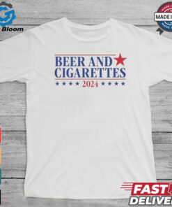 Official Beer And Cigarettes ’24 t shirt