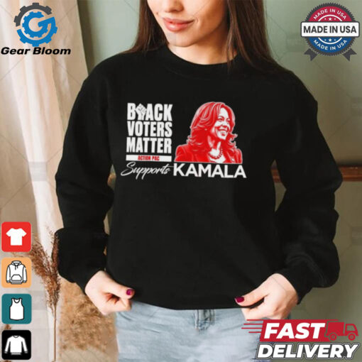 Official Black Voters Matter Action Pac Supports Kamala Shirt