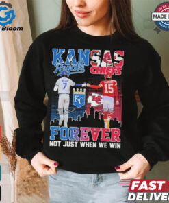 Official Bobby Witt Jr X Patrick Mahomes Kansas City Forever Not Just When We Win Shirt