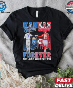 Official Bobby Witt Jr X Patrick Mahomes Kansas City Forever Not Just When We Win Shirt