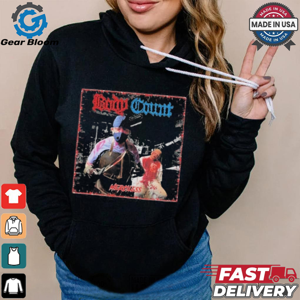 Official Body Count Merciless Album Shirt Official Body Count Merciless Album Shirt