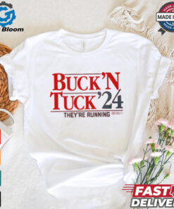 Official Bucky Irving And Sean Tucker Buck ‘N Tuck ’24 They’re Running Tampa Bay Buccaneers NFL 2024 t shirt