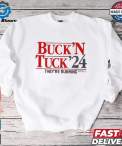 Official Bucky Irving And Sean Tucker Buck ‘N Tuck ’24 They’re Running Tampa Bay Buccaneers NFL 2024 t shirt