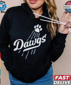 Official Bullpen Dawgs Los Angeles Dodgers Shirt
