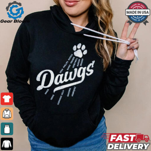 Official Bullpen Dawgs Los Angeles Dodgers Shirt