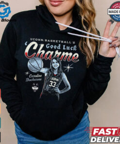 Official Caroline Ducharme UConn Huskies Basketball’s Good Lucky Charme Graphic t shirt